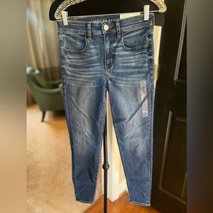 AE Ne(X)t Level Stretch Hi Rise Jegging 6R NWT